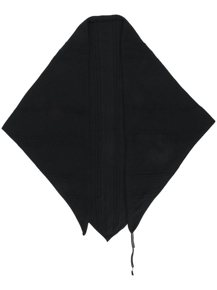 Boris Bidjan Saberi Long Knit Scarf - Black