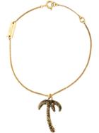 Saint Laurent Palm Tree Charm Bracelet