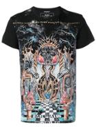 Balmain Dangerous Print T-shirt - Black