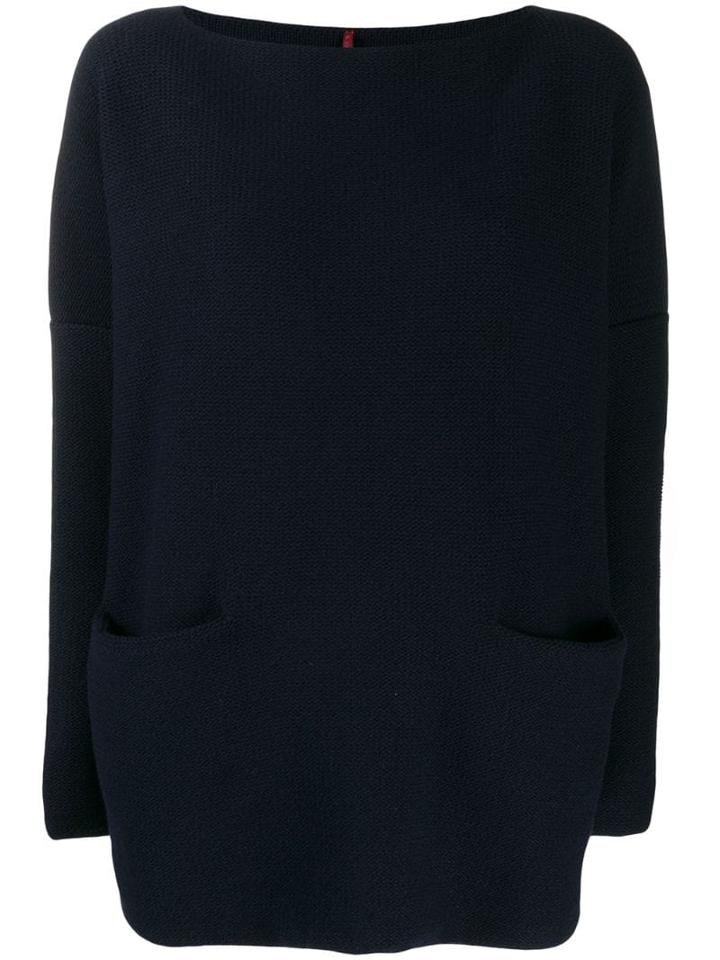 Daniela Gregis Boat Neck Jumper - Blue