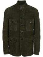 Tom Ford Military Style Jacket - Brown