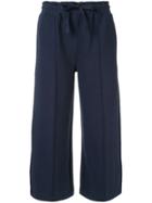 Ck Calvin Klein Cropped Length Track Pants - Blue