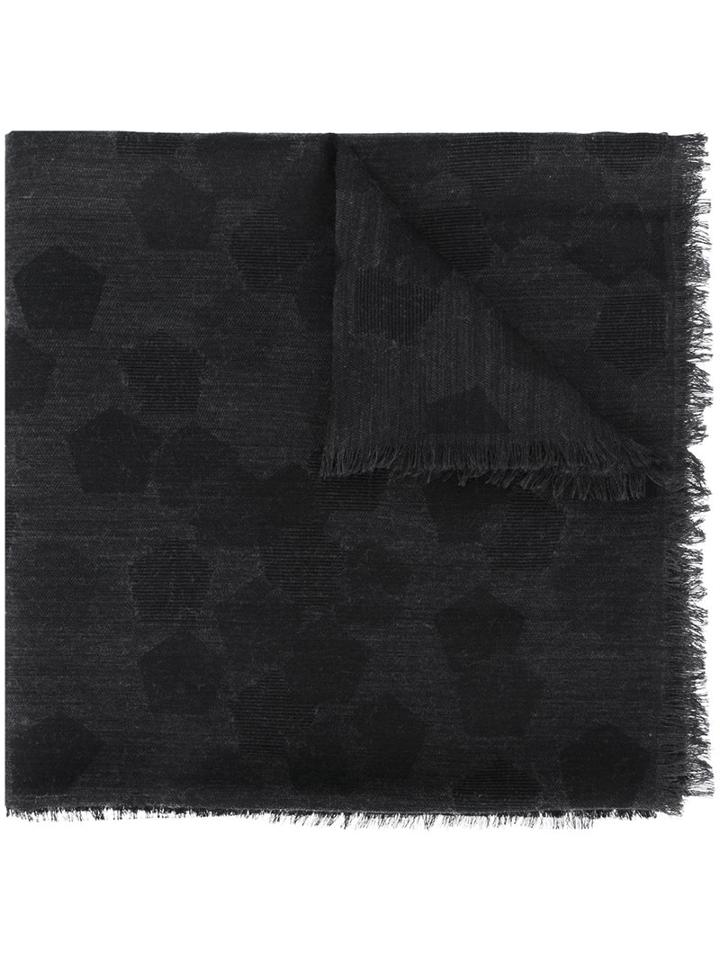Z Zegna Frayed Edge Scarf