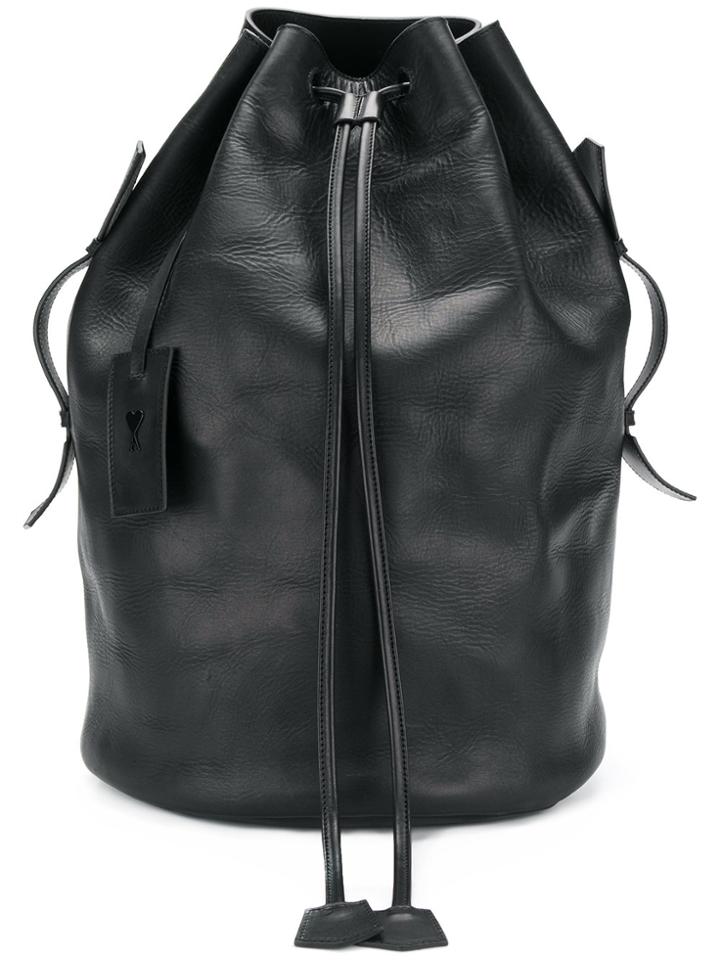 Ami Alexandre Mattiussi Military Bag - Black