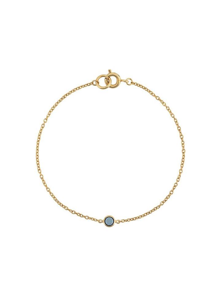 Susan Caplan Vintage Ziva Single Dark Blue Swarovski Crystal Bracelet
