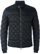 Moncler Quilted Padded Jacket, Men's, Size: 6, Black, Polyamide/feather Down