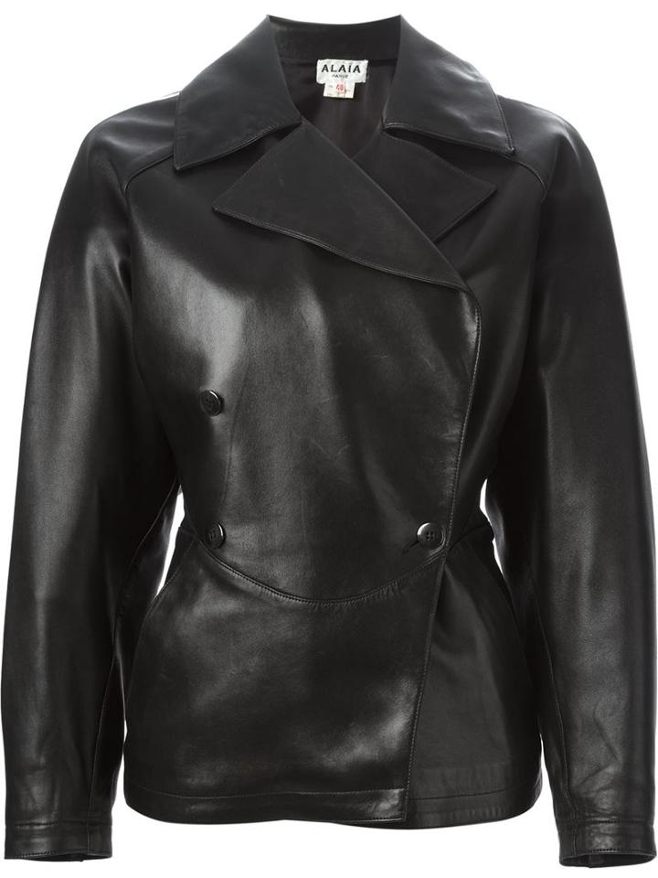 Alaia Vintage Leather Jacket