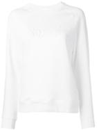 Victoria Victoria Beckham Smile Jersey Sweater - White