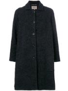 Bellerose Classic Buttoned Coat - Grey