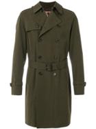 Sealup Tailored Fitted Coat - Green