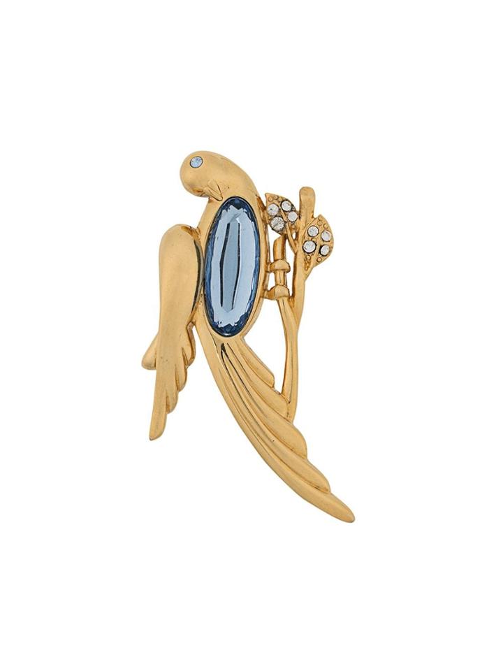 Monet Pre-owned '1970s Bird Brooch - Gold