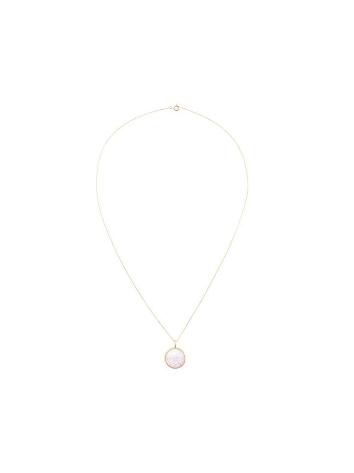 Aurelie Bidermann 'chivoir' Pink Sapphire Necklace - Metallic