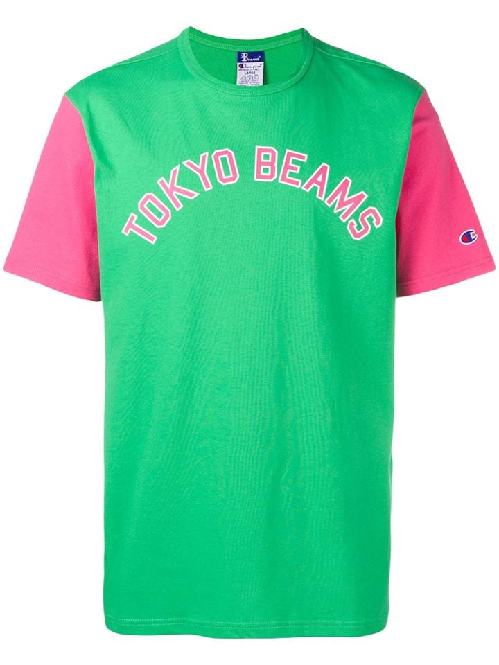 Champion Champion X Tokyo Beams Block Colour T-shirt - Green