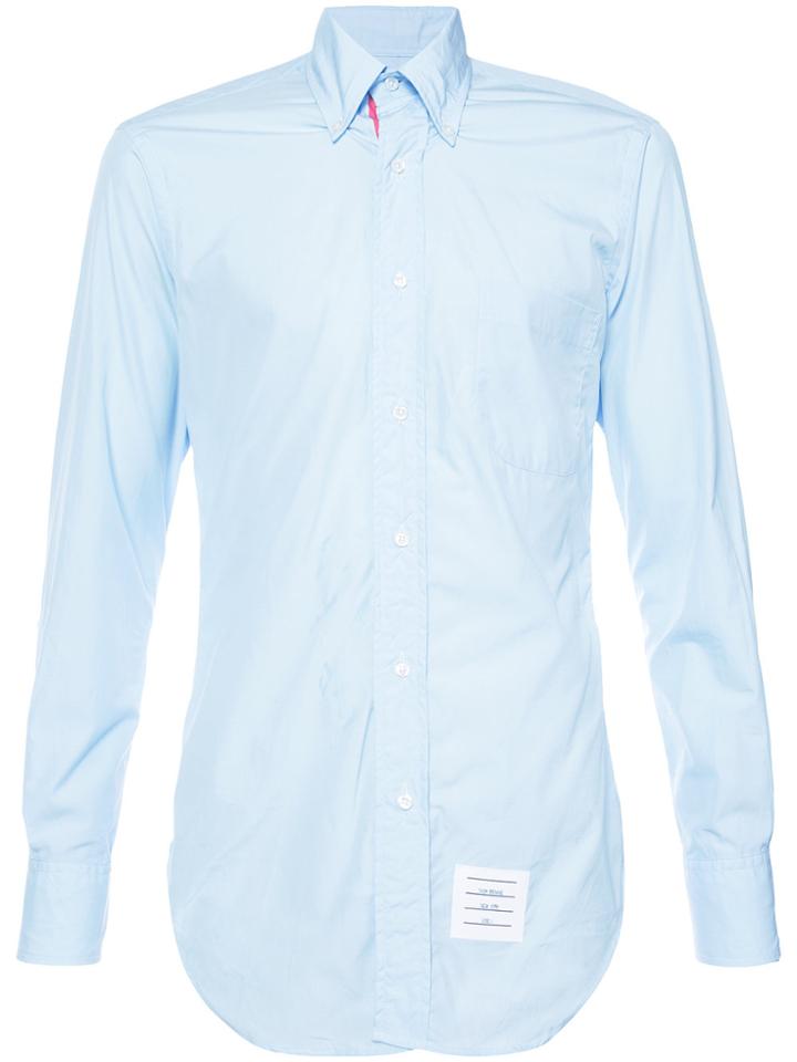 Thom Browne Poplin Shirt - Blue
