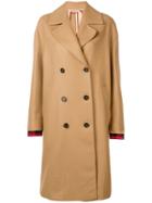 No21 Double Breasted Coat - Neutrals