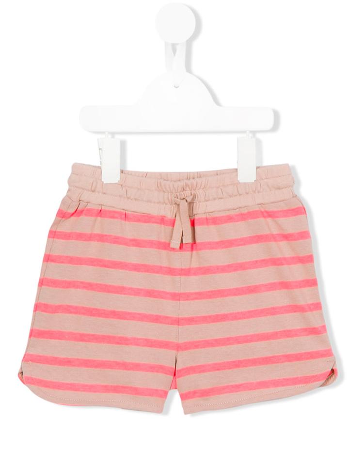Stella Mccartney Kids Striped Shorts, Girl's, Size: 12 Yrs, Pink/purple
