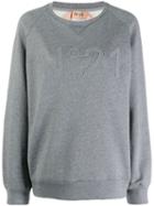 Nº21 Oversized Knitted Sweater - Grey