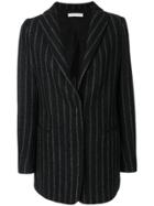 Fabiana Filippi Pinstripe Jacket - Black