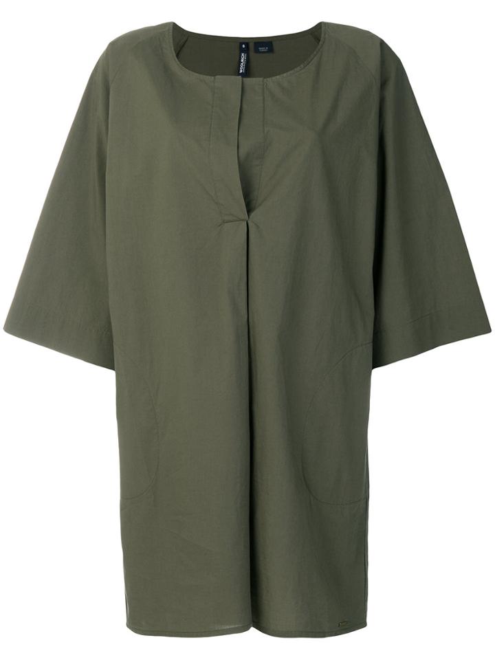 Woolrich Tunic Shirt Dress - Green