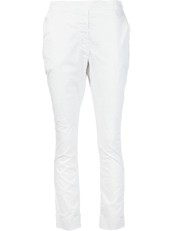 Kristensen Du Nord Elasticated Waist Slim-fit Trousers
