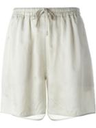 Rick Owens Loose Fit Shorts, Women's, Size: 42, Nude/neutrals, Viscose/cupro