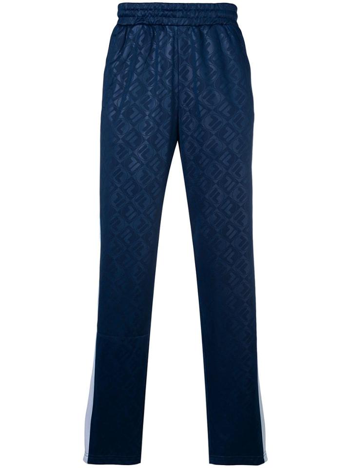 Fila Monogrammed Track Trousers - Blue