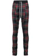Fear Of God Tartan Print Drawstring Trousers - Black