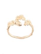 Karen Walker Acorn And Leaf Ring - Gold