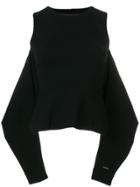 Dsquared2 Sleeve Tie Waist T-shirt - Black