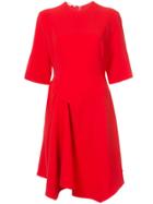 Stella Mccartney Drape Detail Dress - Red