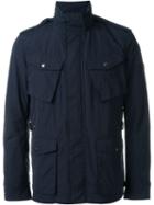 Woolrich Military Jacket, Men's, Size: Xl, Blue, Polyamide/polyester/cotton