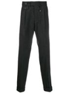 Manuel Ritz Flap Pocket Trousers - Grey