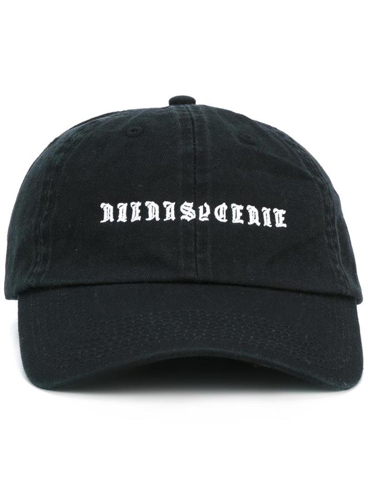 Misbhv Embroidered Logo Cap, Adult Unisex, Black, Cotton