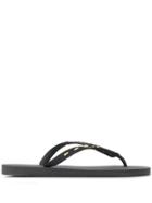 Giuseppe Zanotti Studded Flip Flops - Black