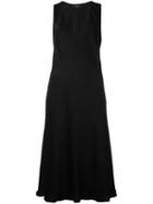 Ellery V-neck Dress, Women's, Size: 8, Black, Acetate/polyester