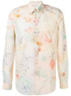 Paul Smith - Floral Print Shirt - Men - Cotton - S, Nude/neutrals, Cotton