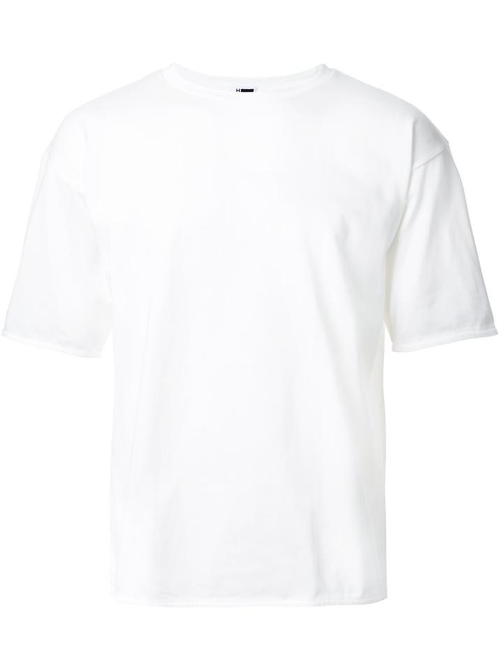 H Beauty & Youth. 'biarritz Forme' T-shirt, Men's, Size: Large, White, Cotton