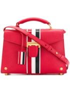 Thom Browne Tri-stripe 2way Bag - Red