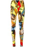 Versace Vintage Opera Printed Leggings - Multicolour