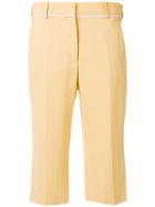 No21 Cropped Tailored Trousers - Yellow & Orange