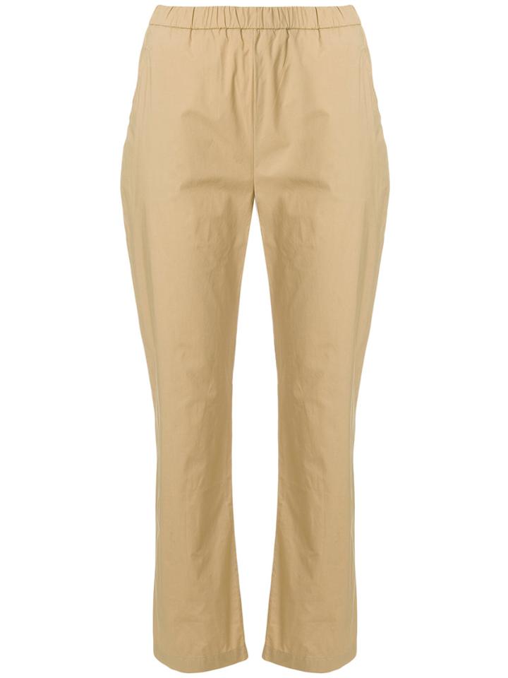 Humanoid Cropped Trousers - Brown