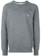 Maison Kitsuné Classic Sweatshirt, Men's, Size: Large, Grey, Cotton