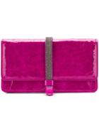 Fabiana Filippi Embellished Strap Wallet - Purple