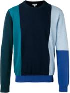 Kenzo Crew Neck Jumper, Men's, Size: Medium, Blue, Wool/cashmere