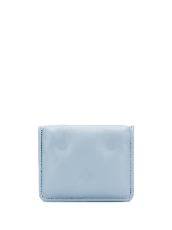 Maison Margiela Blue Leather Card Holder