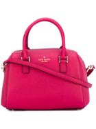 Logo Stamp Tote - Women - Leather/polyester - One Size, Pink/purple, Leather/polyester, Kate Spade