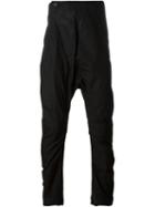 Lost & Found Ria Dunn Drop Crotch Trousers, Men's, Size: Small, Black, Cotton/polyamide/resin