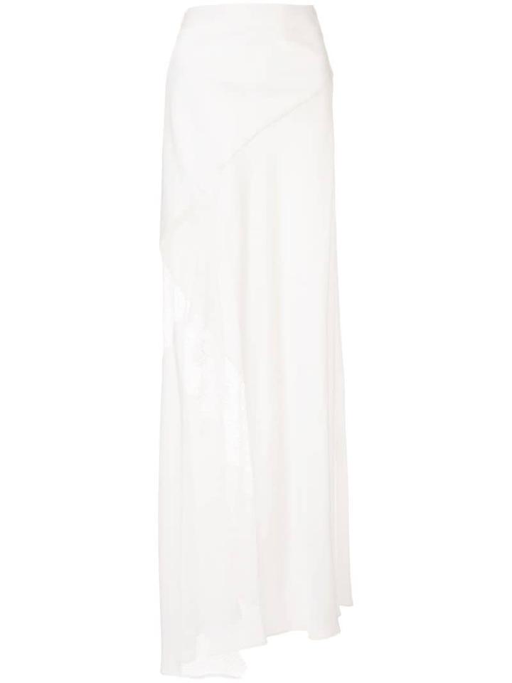 Christopher Esber Split Lace Skirt - White