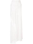 Christopher Esber Split Lace Skirt - White