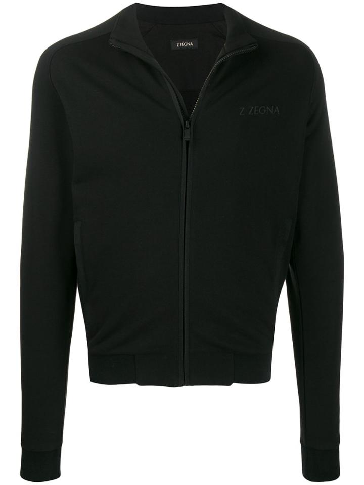 Z Zegna Hoodie Jacket - Black